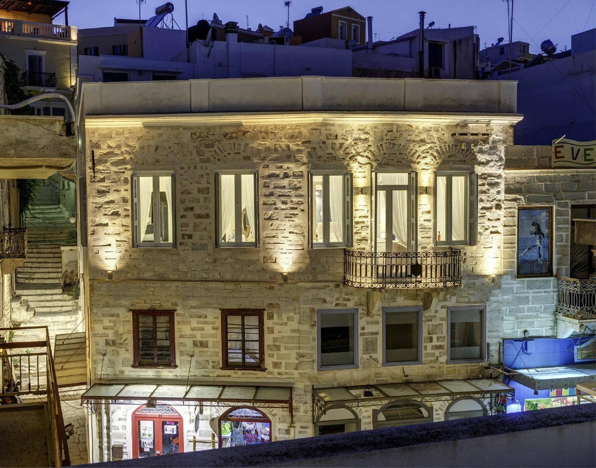 1844 Suites Syros Эрмуполис Экстерьер фото
